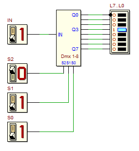 Demultiplexer 1-8