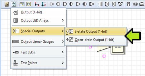 Menu Outputs